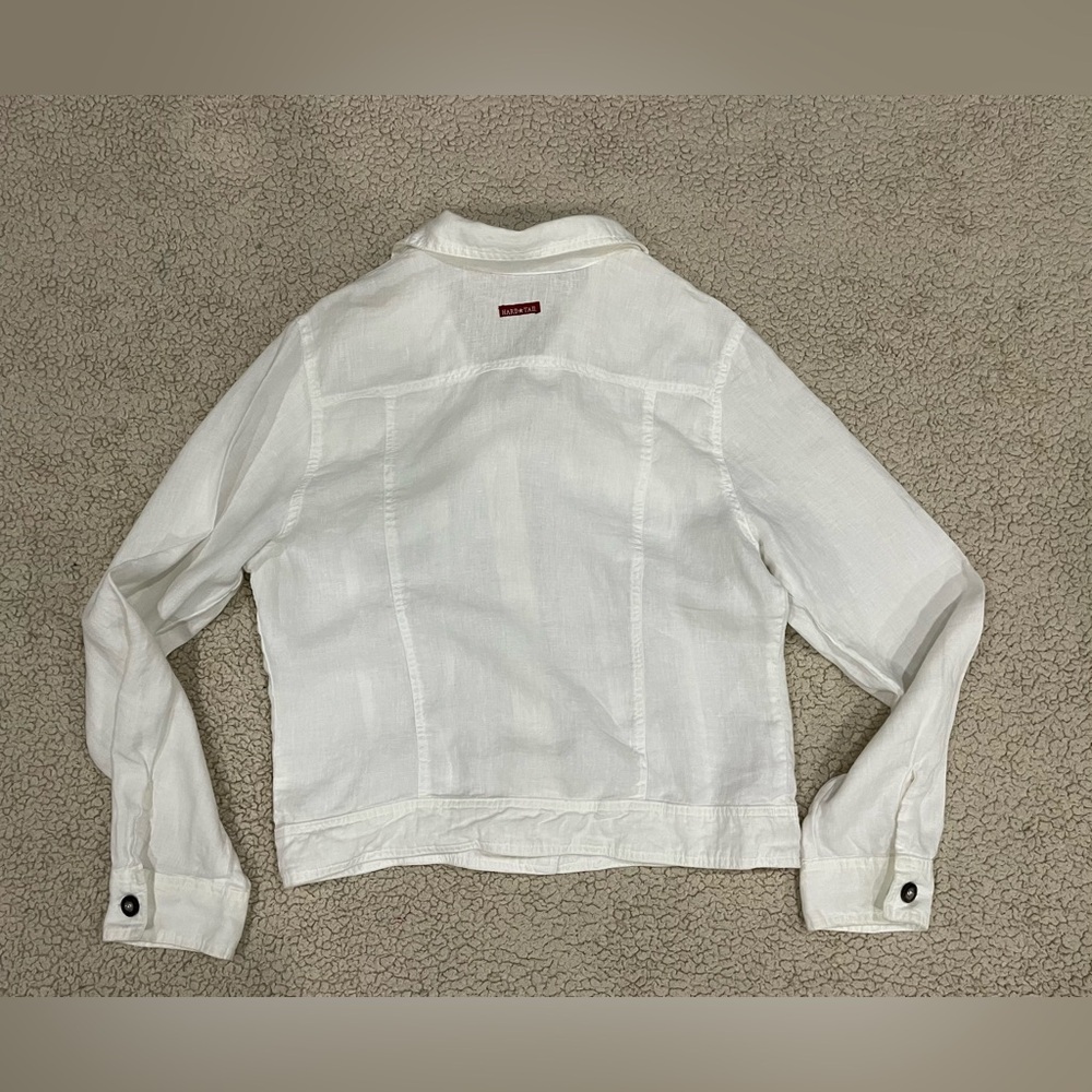 Hard Tail Classic White Jean Jacket - Picture 13 of 15